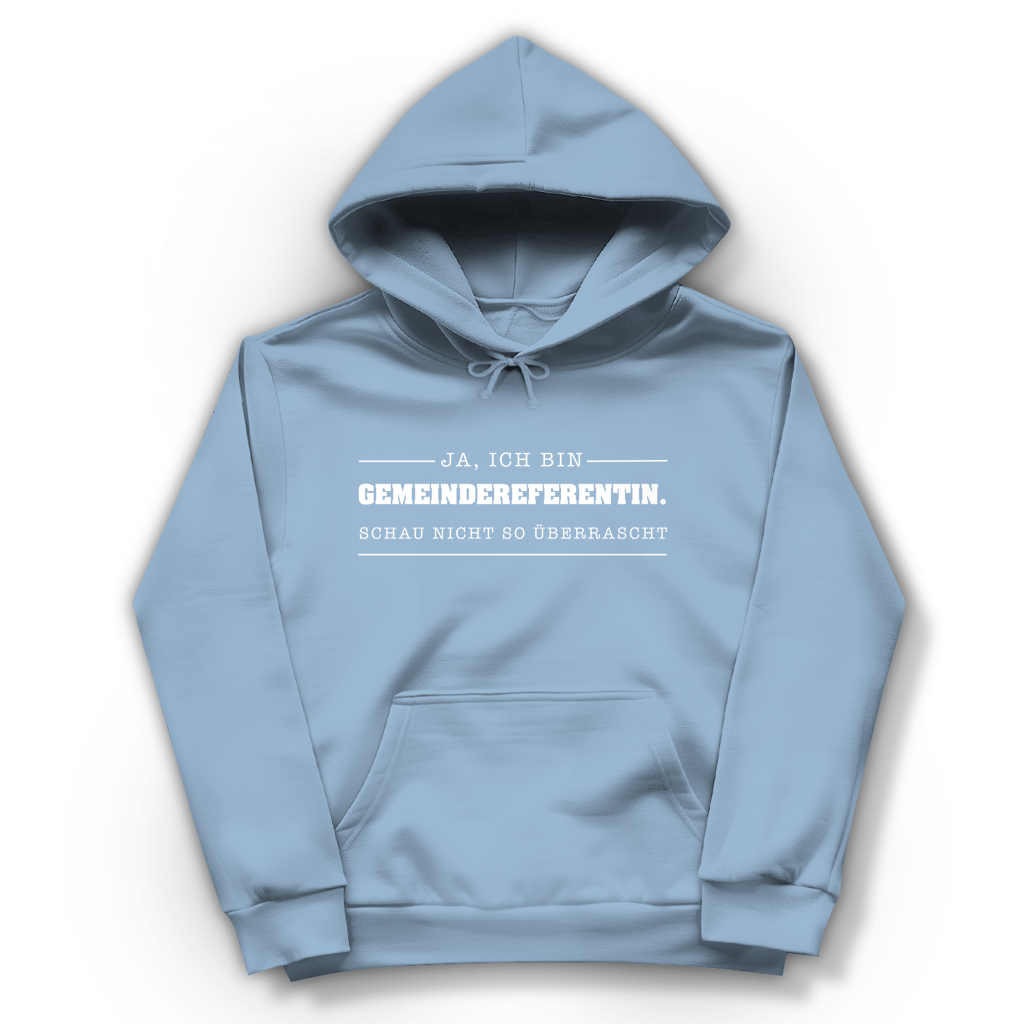Ja ich bin Gemeindereferentin | Christlicher Hoodie Damen | Christliche Pullover | Gesegnet