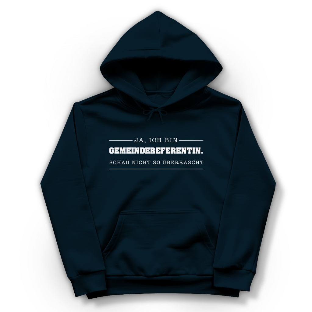 Ja ich bin Gemeindereferentin | Christlicher Hoodie Damen | Christliche Pullover | Gesegnet