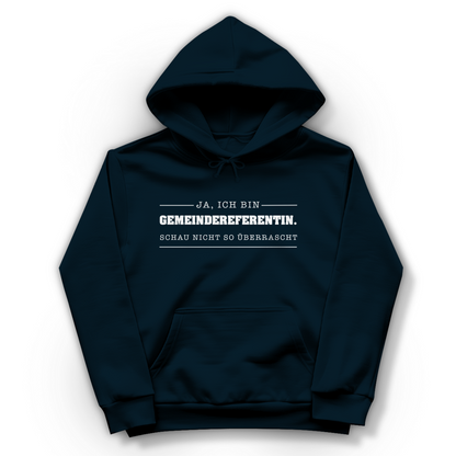 Ja ich bin Gemeindereferentin | Christlicher Hoodie Damen | Christliche Pullover | Gesegnet