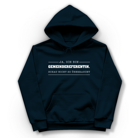 Ja ich bin Gemeindereferentin | Christlicher Hoodie Damen | Christliche Pullover | Gesegnet