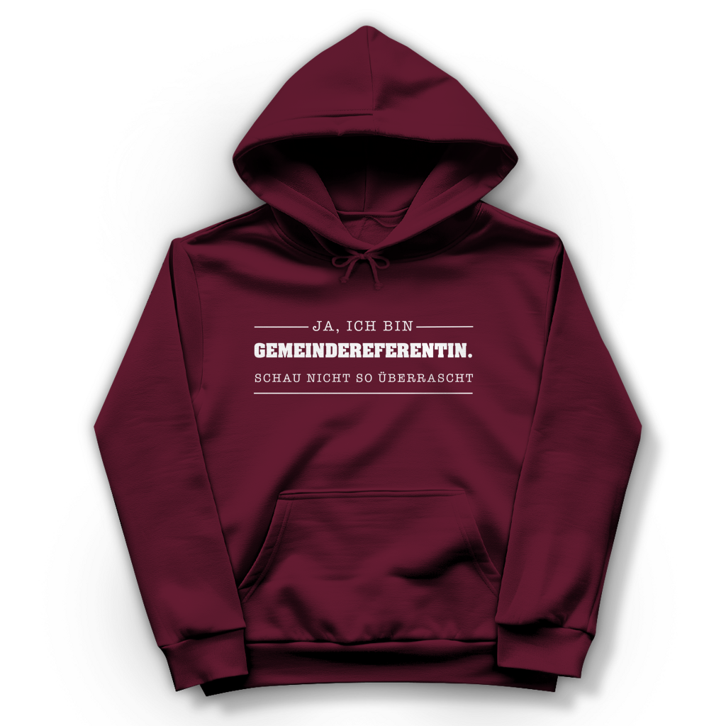Ja ich bin Gemeindereferentin | Christlicher Hoodie Damen | Christliche Pullover | Gesegnet