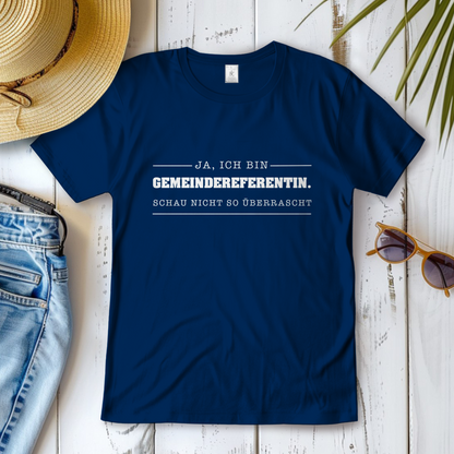Ja ich bin Gemeindereferentin | Christliches T-Shirt Damen | Christliche T-Shirts Damen | Gesegnet