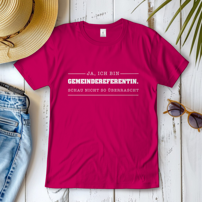 Ja ich bin Gemeindereferentin | Christliches T-Shirt Damen | Christliche T-Shirts Damen | Gesegnet