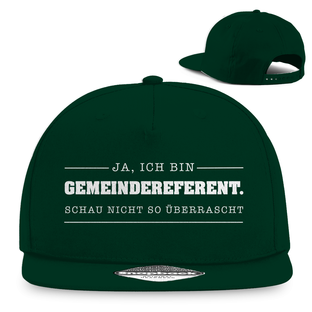 Ja ich bin Gemeindereferent | Christliche Snapback Cap | Christliche Kleidung | Gesegnet
