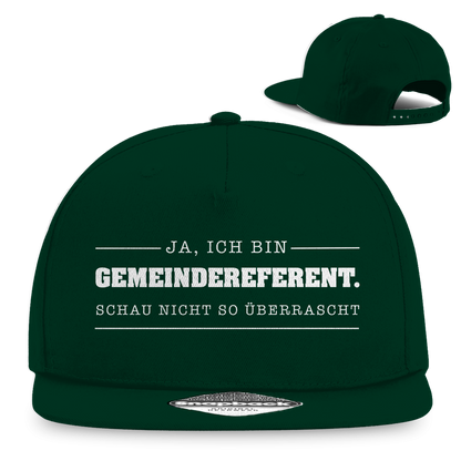Ja ich bin Gemeindereferent | Christliche Snapback Cap | Christliche Kleidung | Gesegnet