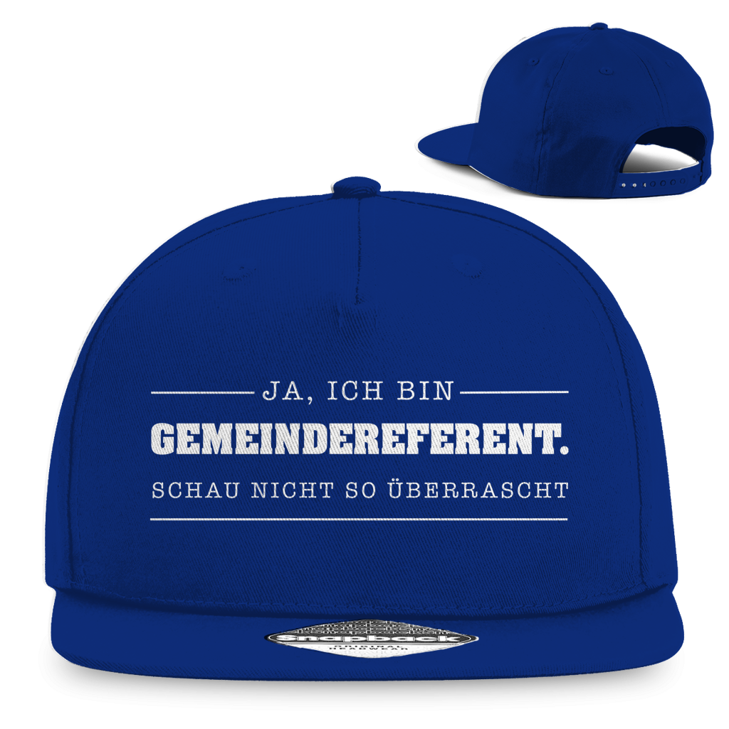 Ja ich bin Gemeindereferent | Christliche Snapback Cap | Christliche Kleidung | Gesegnet