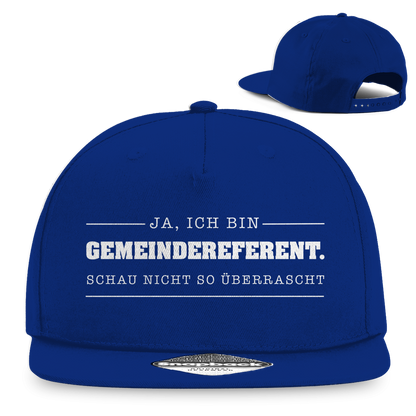 Ja ich bin Gemeindereferent | Christliche Snapback Cap | Christliche Kleidung | Gesegnet