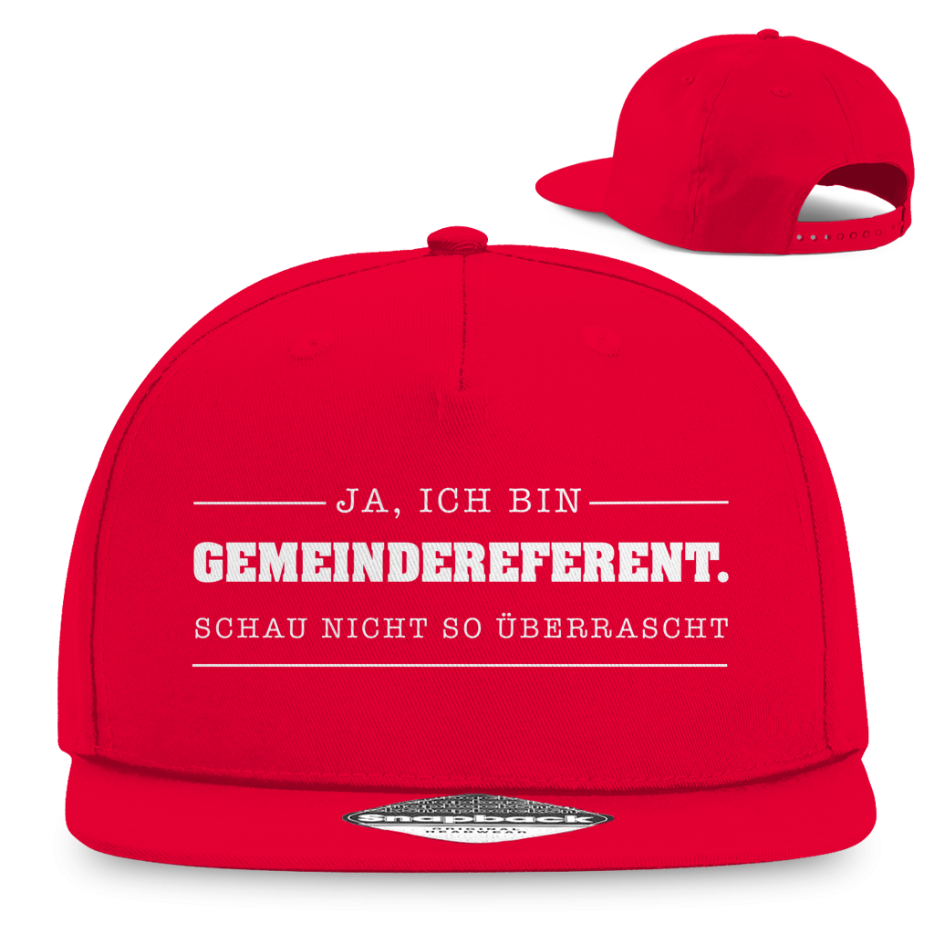 Ja ich bin Gemeindereferent | Christliche Snapback Cap | Christliche Kleidung | Gesegnet