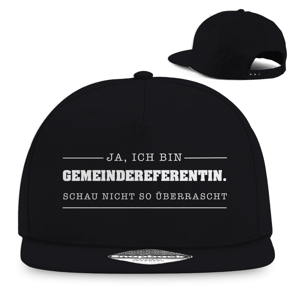 Ja ich bin Gemeindereferentin | Christliche Snapback Cap | Christliche Kleidung | Gesegnet