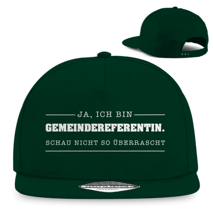 Ja ich bin Gemeindereferentin | Christliche Snapback Cap | Christliche Kleidung | Gesegnet