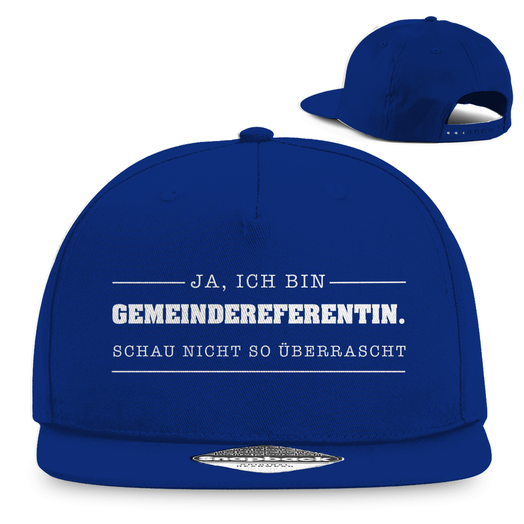 Ja ich bin Gemeindereferentin | Christliche Snapback Cap | Christliche Kleidung | Gesegnet