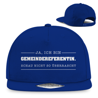 Ja ich bin Gemeindereferentin | Christliche Snapback Cap | Christliche Kleidung | Gesegnet