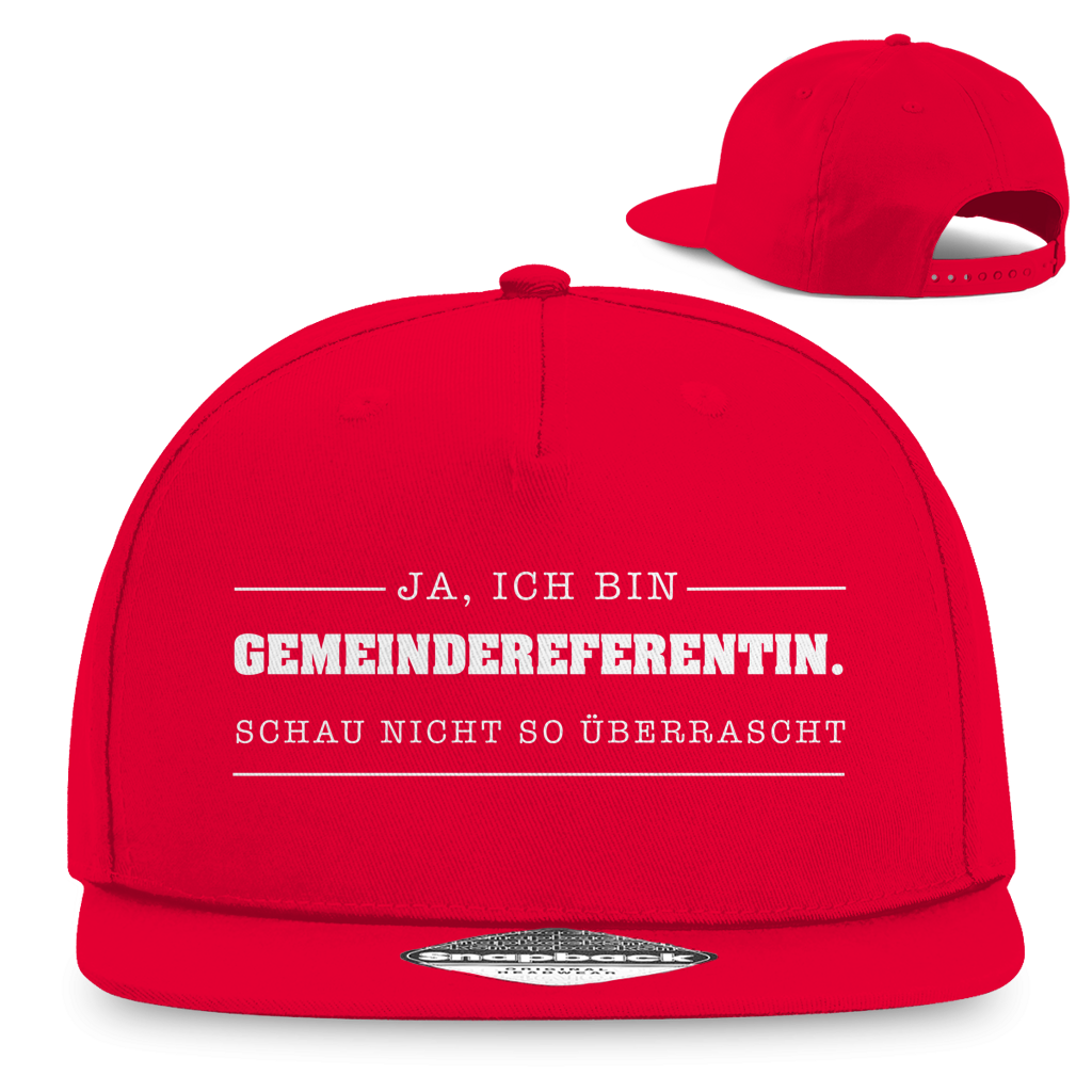 Ja ich bin Gemeindereferentin | Christliche Snapback Cap | Christliche Kleidung | Gesegnet