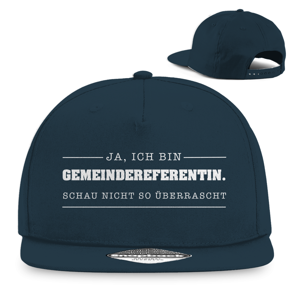 Ja ich bin Gemeindereferentin | Christliche Snapback Cap | Christliche Kleidung | Gesegnet