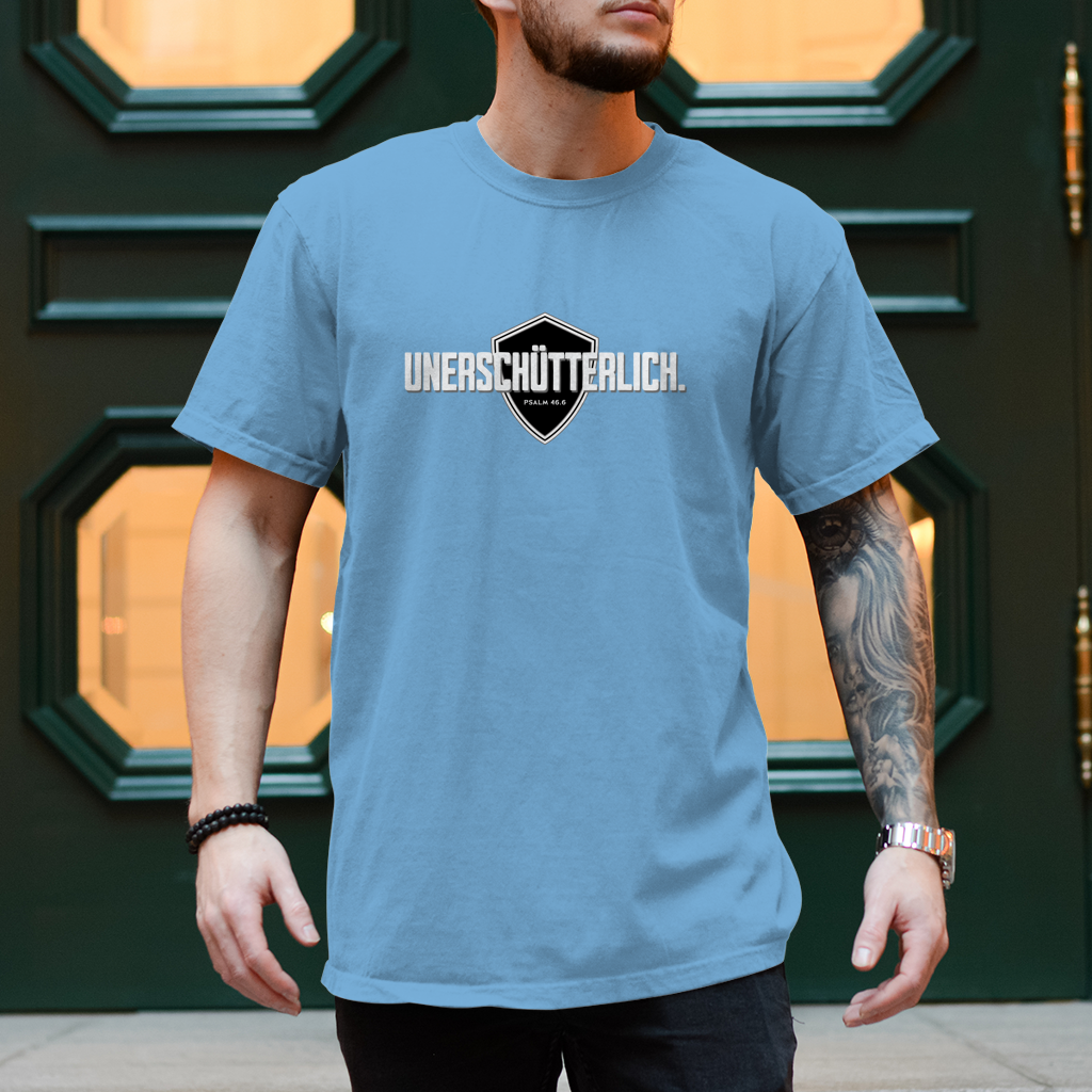 Unerschütterlich - christliches Herren T-Shirt