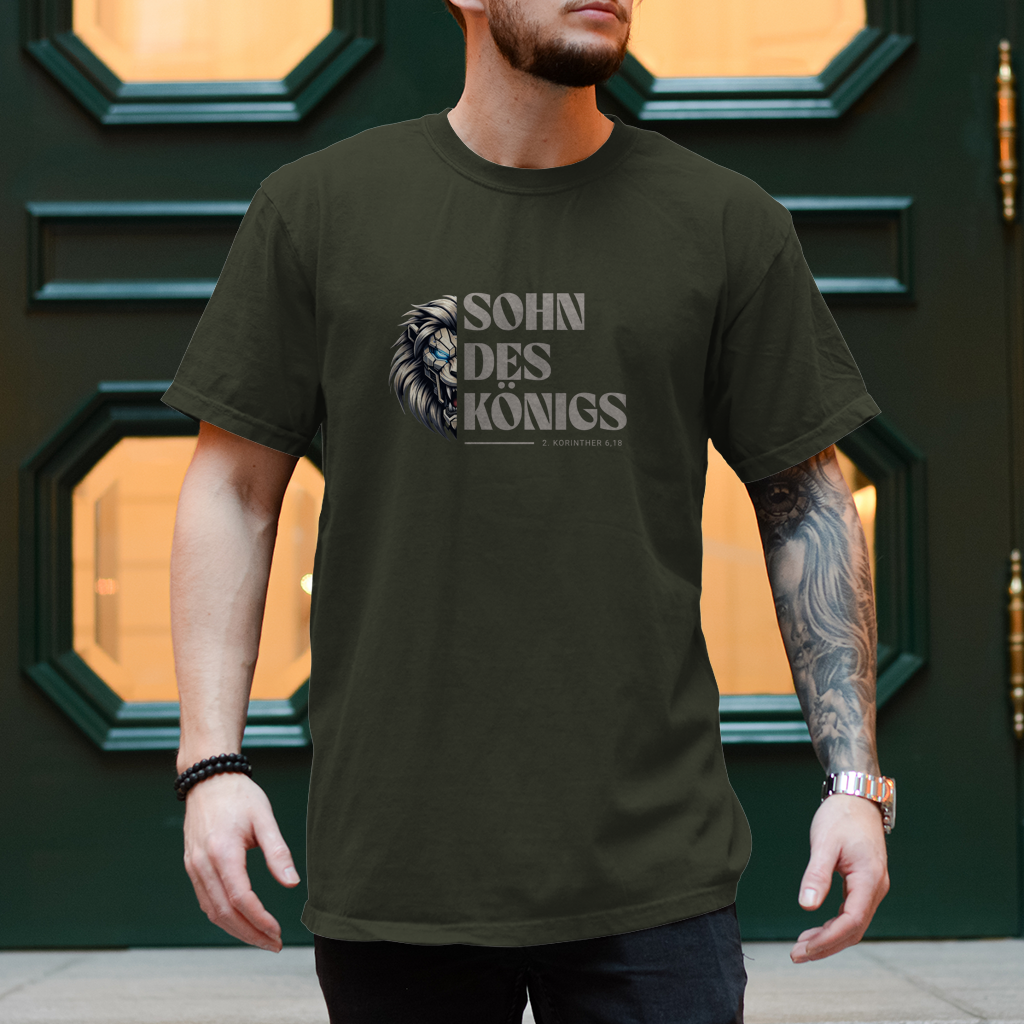 Sohn des Königs - christliches Herren T-Shirt