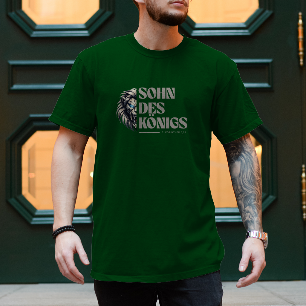 Sohn des Königs - christliches Herren T-Shirt