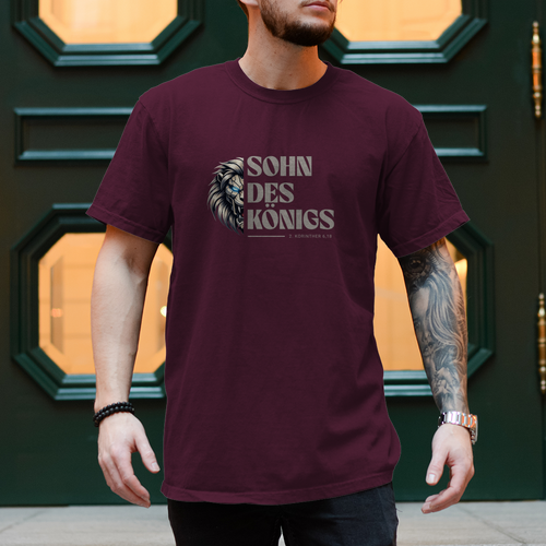 Sohn des Königs - christliches Herren T-Shirt