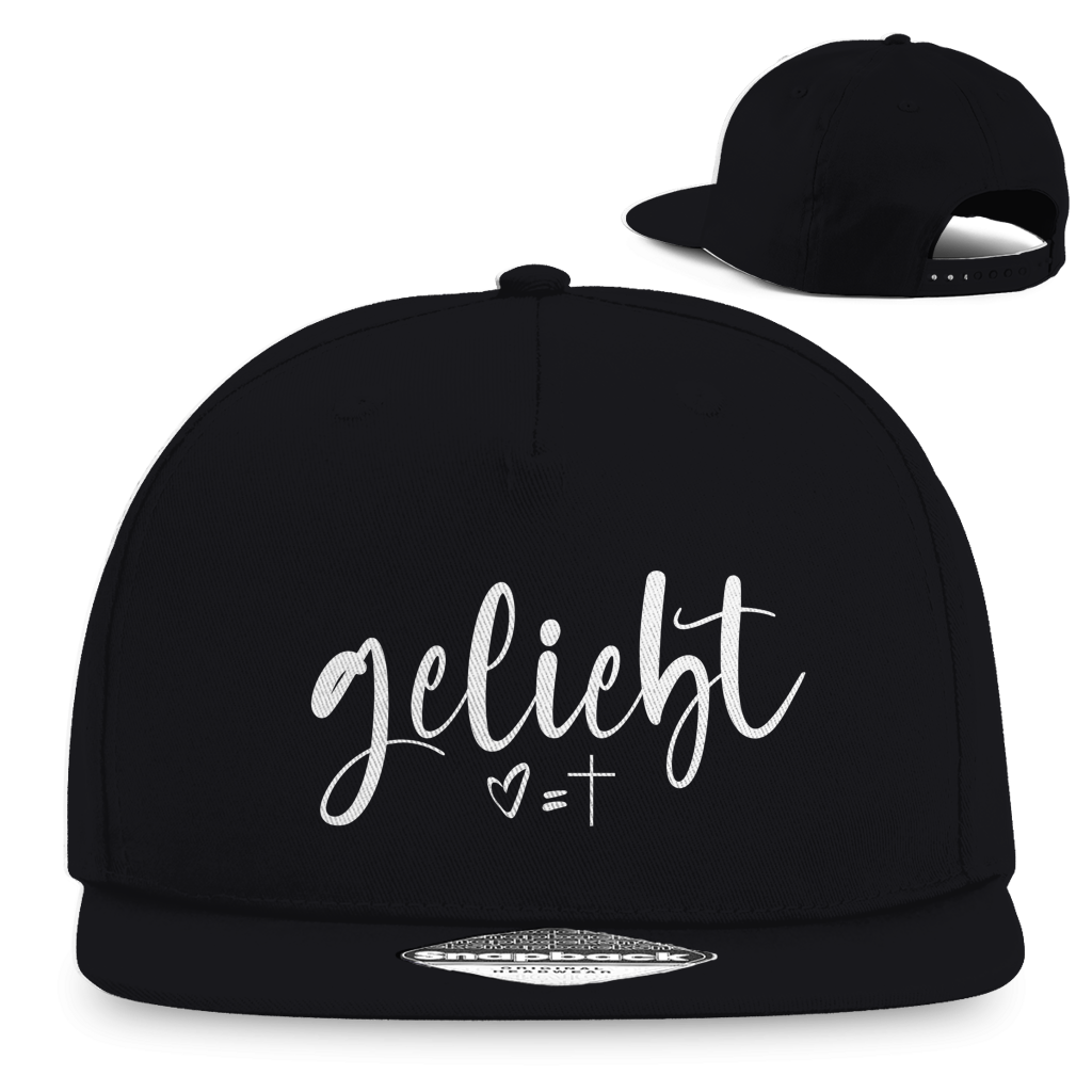 geliebt - christliche Snapback Cap