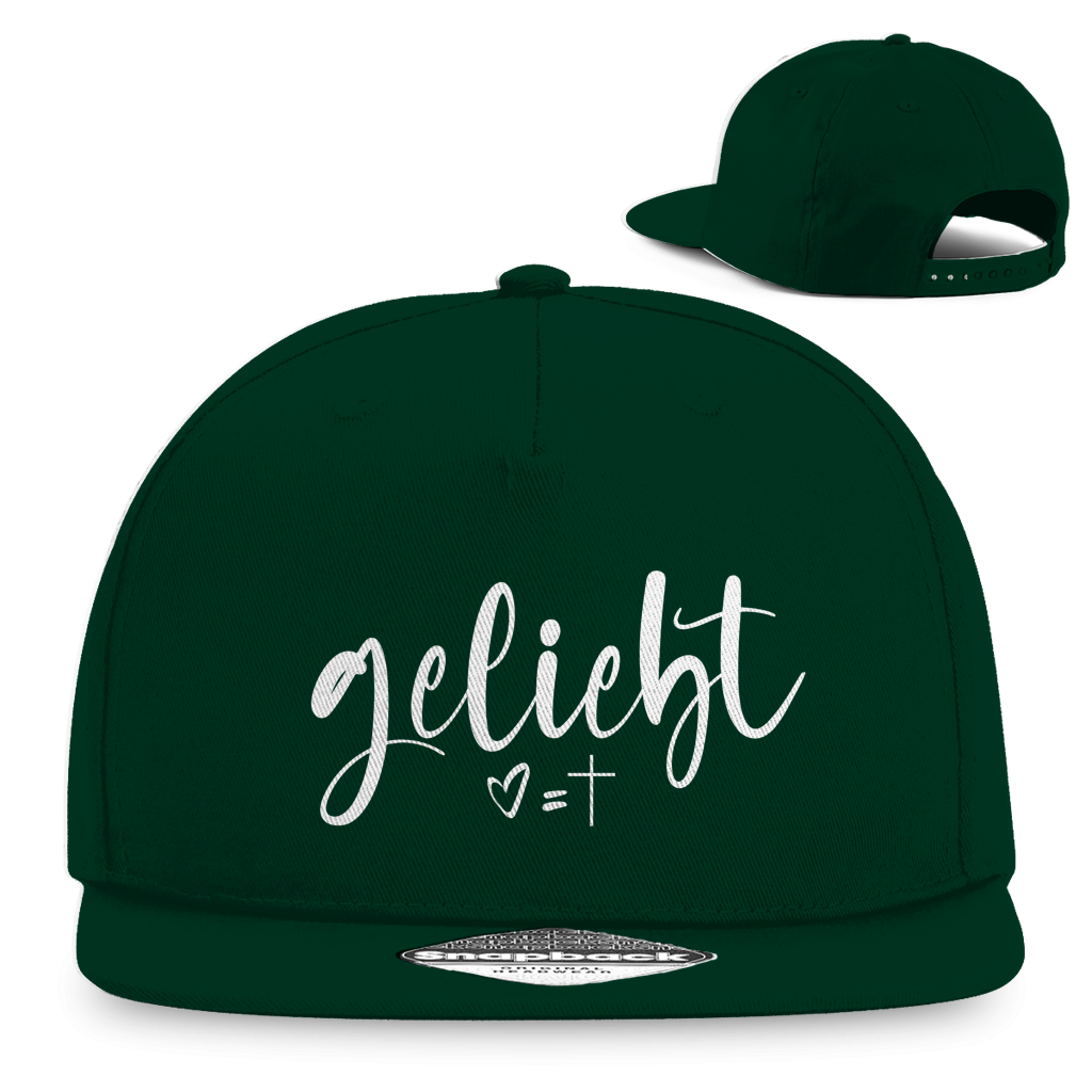 geliebt - christliche Snapback Cap