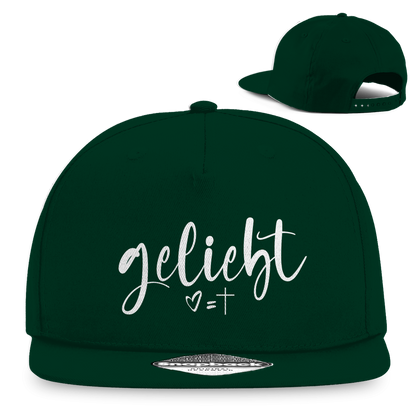 geliebt - christliche Snapback Cap