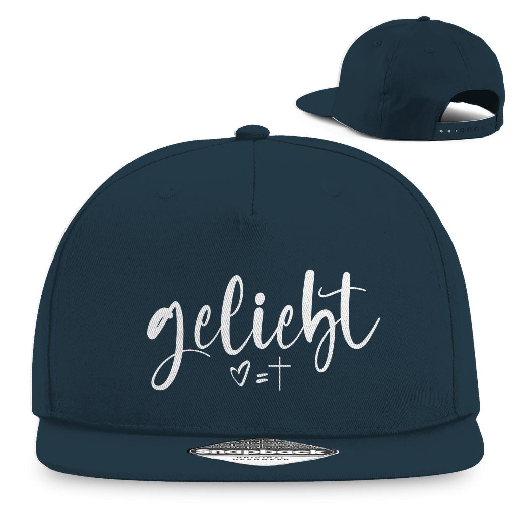 geliebt - christliche Snapback Cap