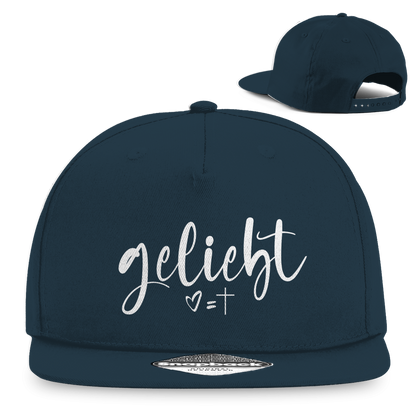 geliebt - christliche Snapback Cap