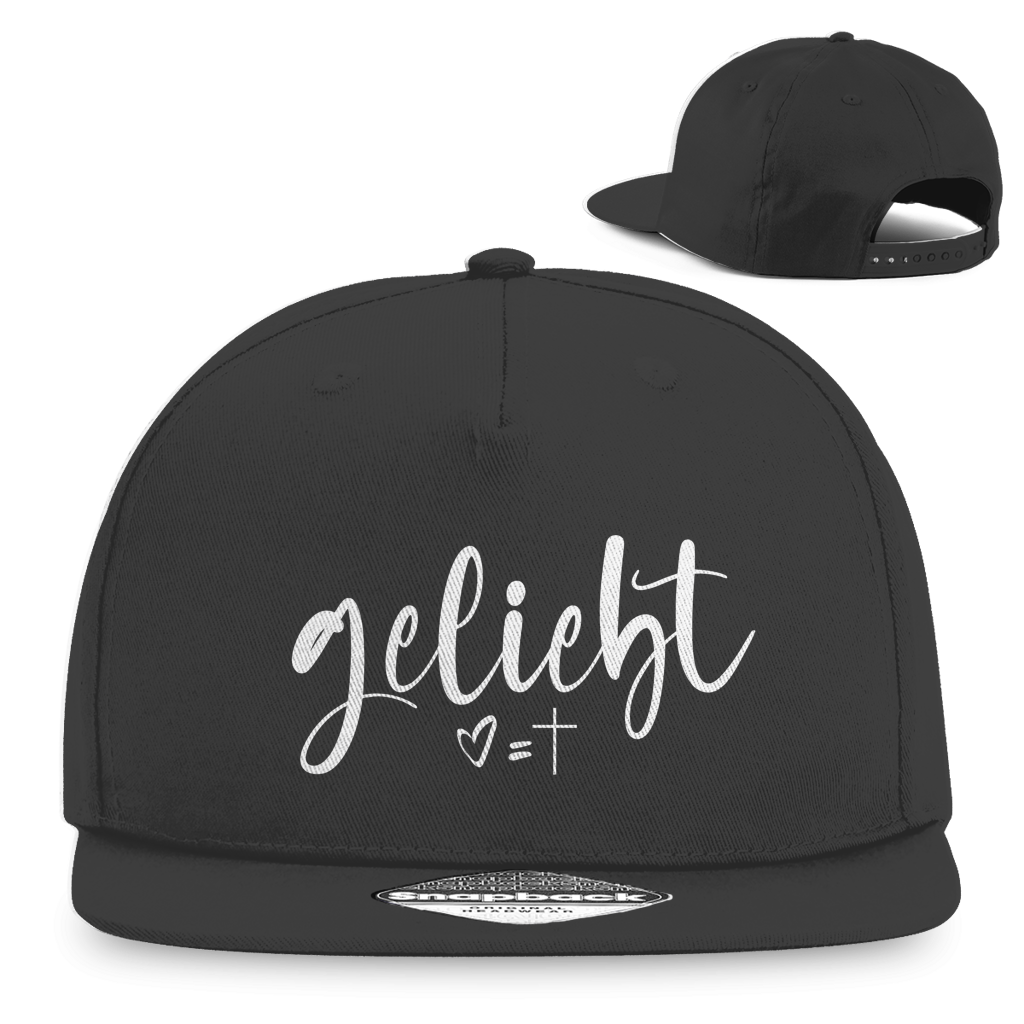 geliebt - christliche Snapback Cap