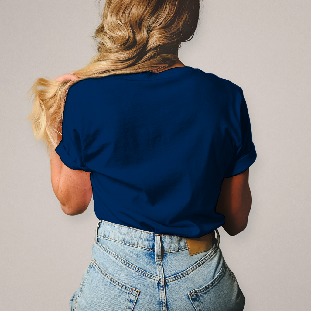 gott hat dir mut ins herz gelegt - christliches Damen T-Shirt
