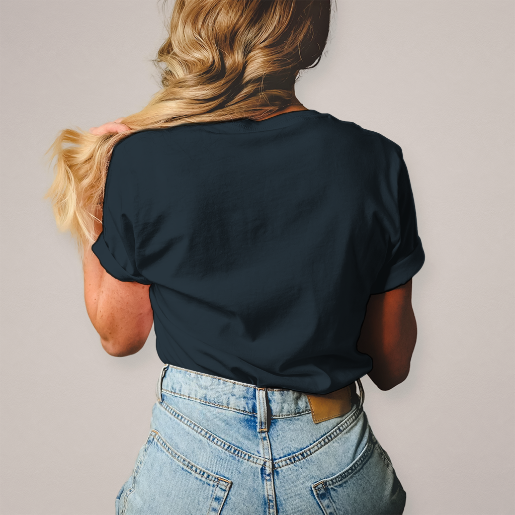 gott hat dir mut ins herz gelegt - christliches Damen T-Shirt