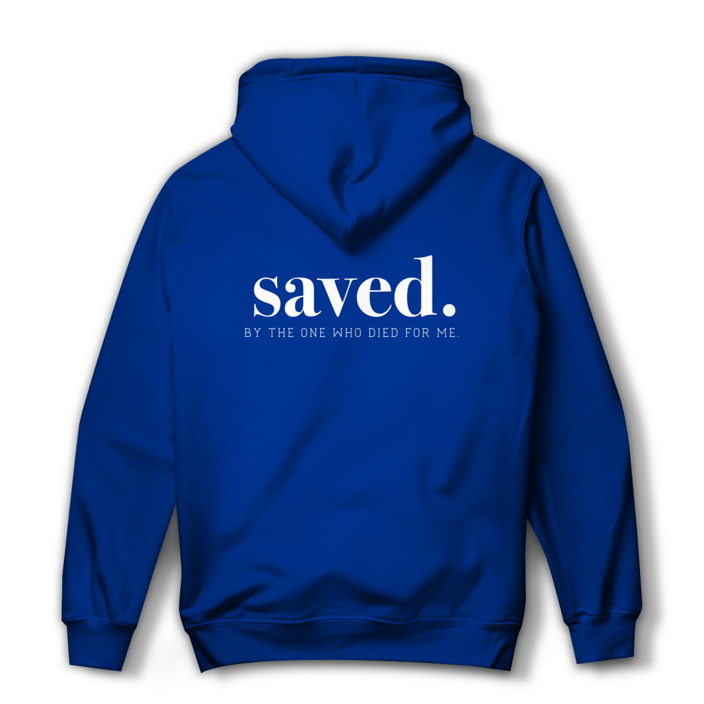 Saved - Christlicher Damen Hoodie