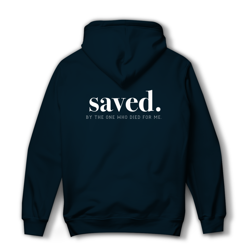 Saved - Christlicher Damen Hoodie