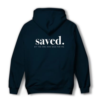 Saved - Christlicher Damen Hoodie