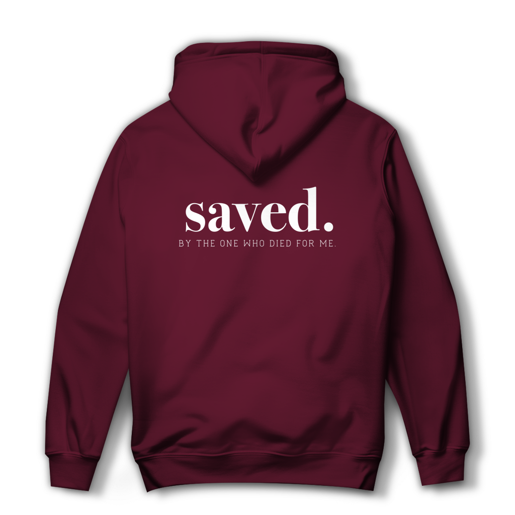 Saved - Christlicher Damen Hoodie