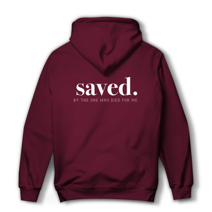 Saved - Christlicher Damen Hoodie