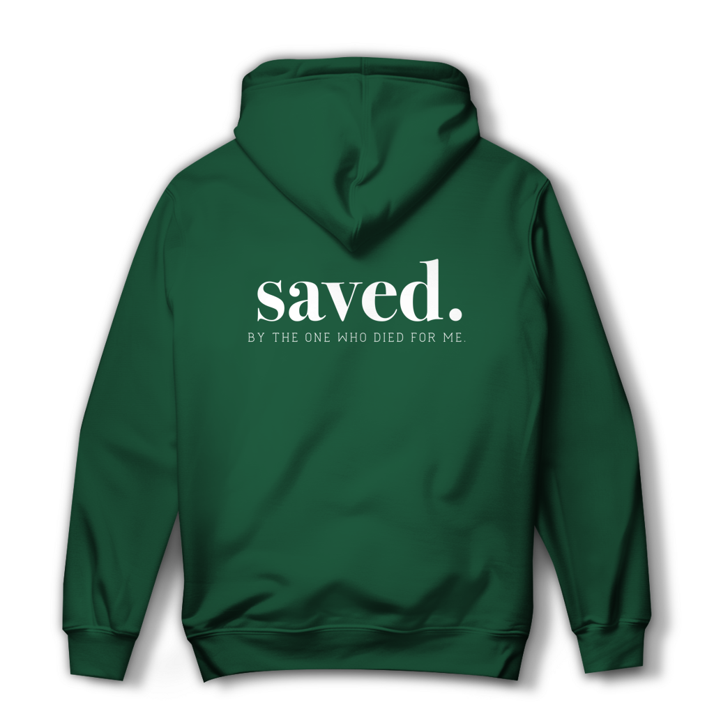 Saved - Christlicher Damen Hoodie