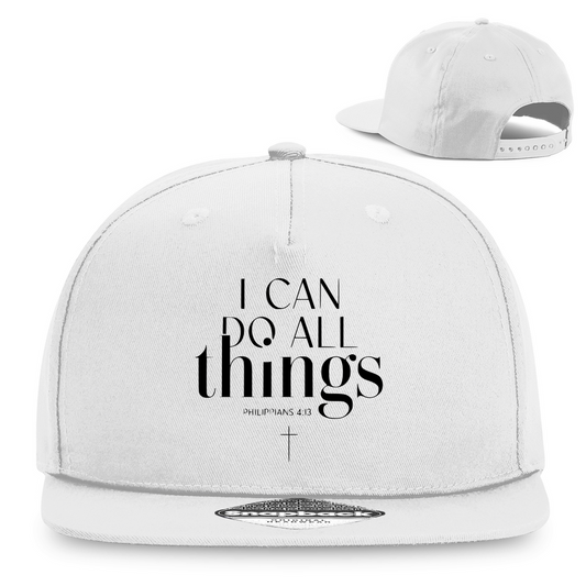 I can do all things christliche Snapback Cap