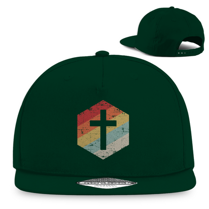 Retro Kreuz christliche Snapback Cap