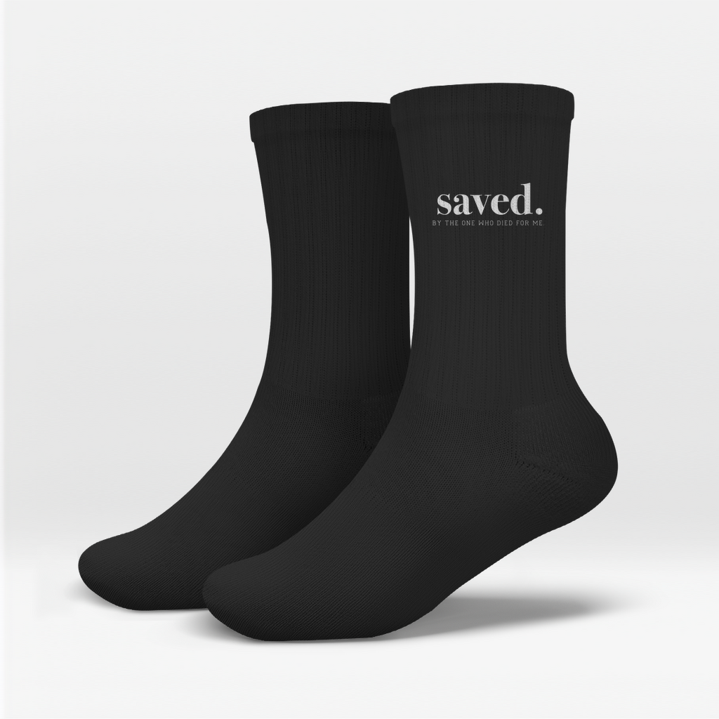 Saved - christliche Socken
