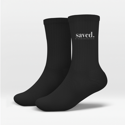 Saved - christliche Socken