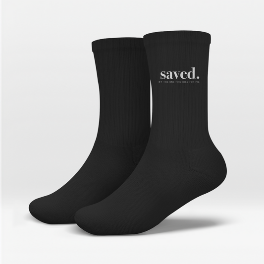 Saved - christliche Socken