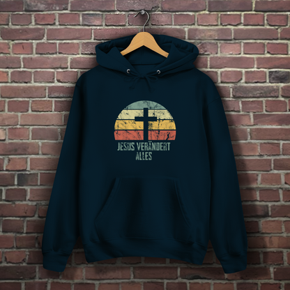 Jesus verändert alles - Christlicher Damen Hoodie