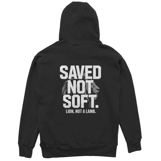 Saved not Soft - Christlicher Unisex Oversize Hoodie