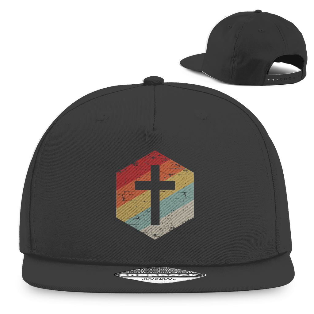 Retro Kreuz christliche Snapback Cap