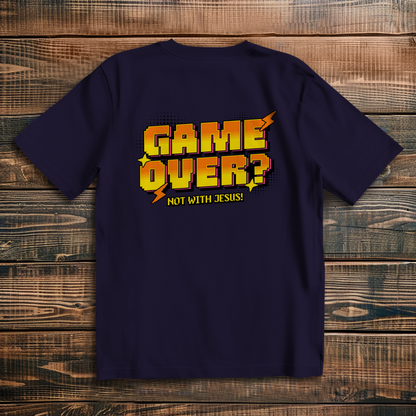 Game Over Not with Jesus Oversize T-Shirt