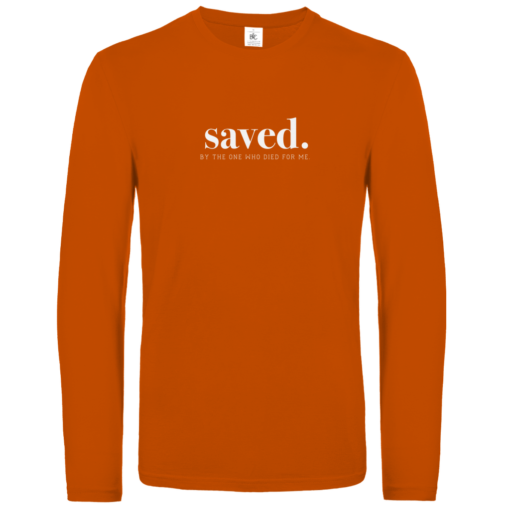 Saved christliches Unisex Langarmshirt
