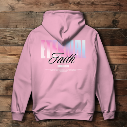 Eternal Faith - Backprint Christlicher Damen Hoodie