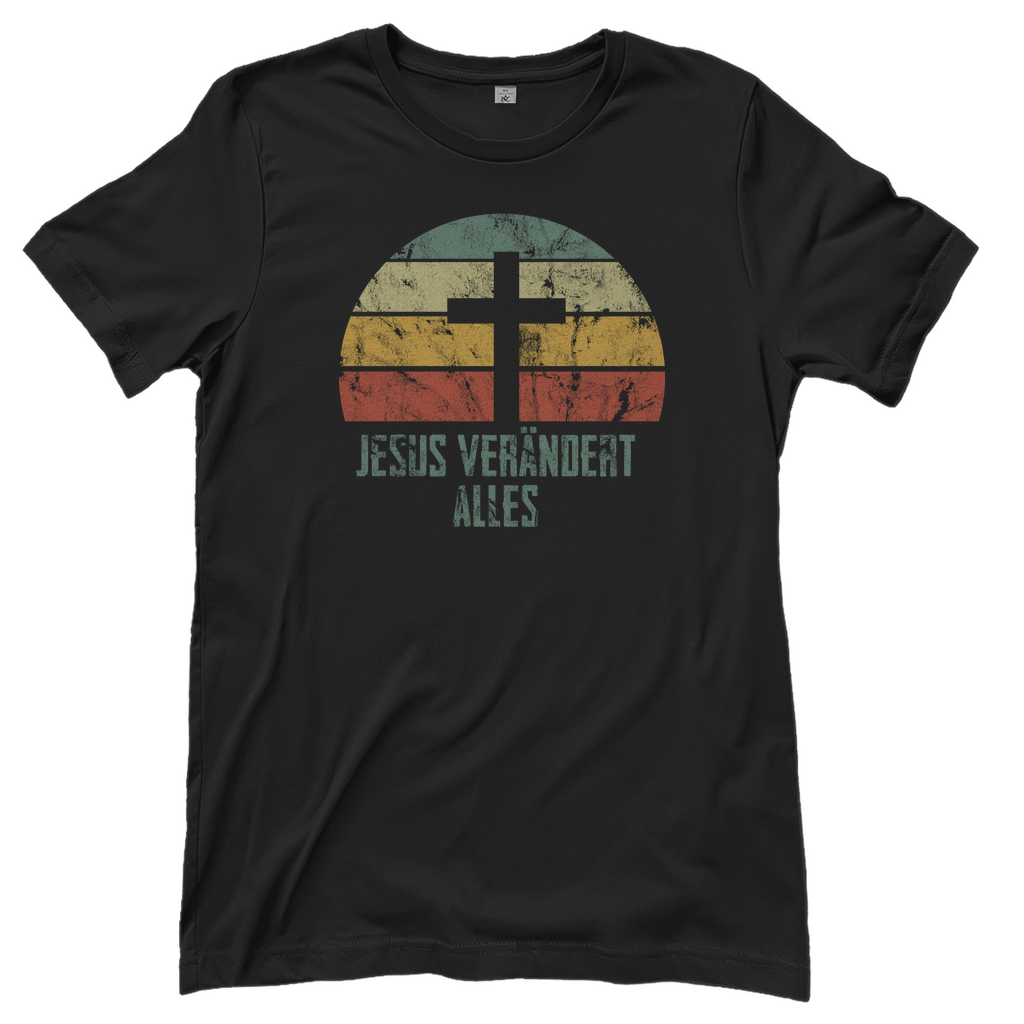 Jesus verändert alles Rose Damen T-Shirt