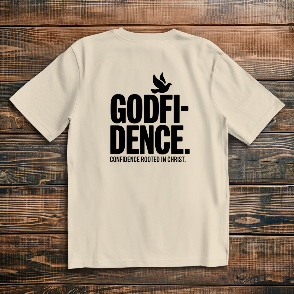 Godfidence - Oversize Backprint T-Shirt