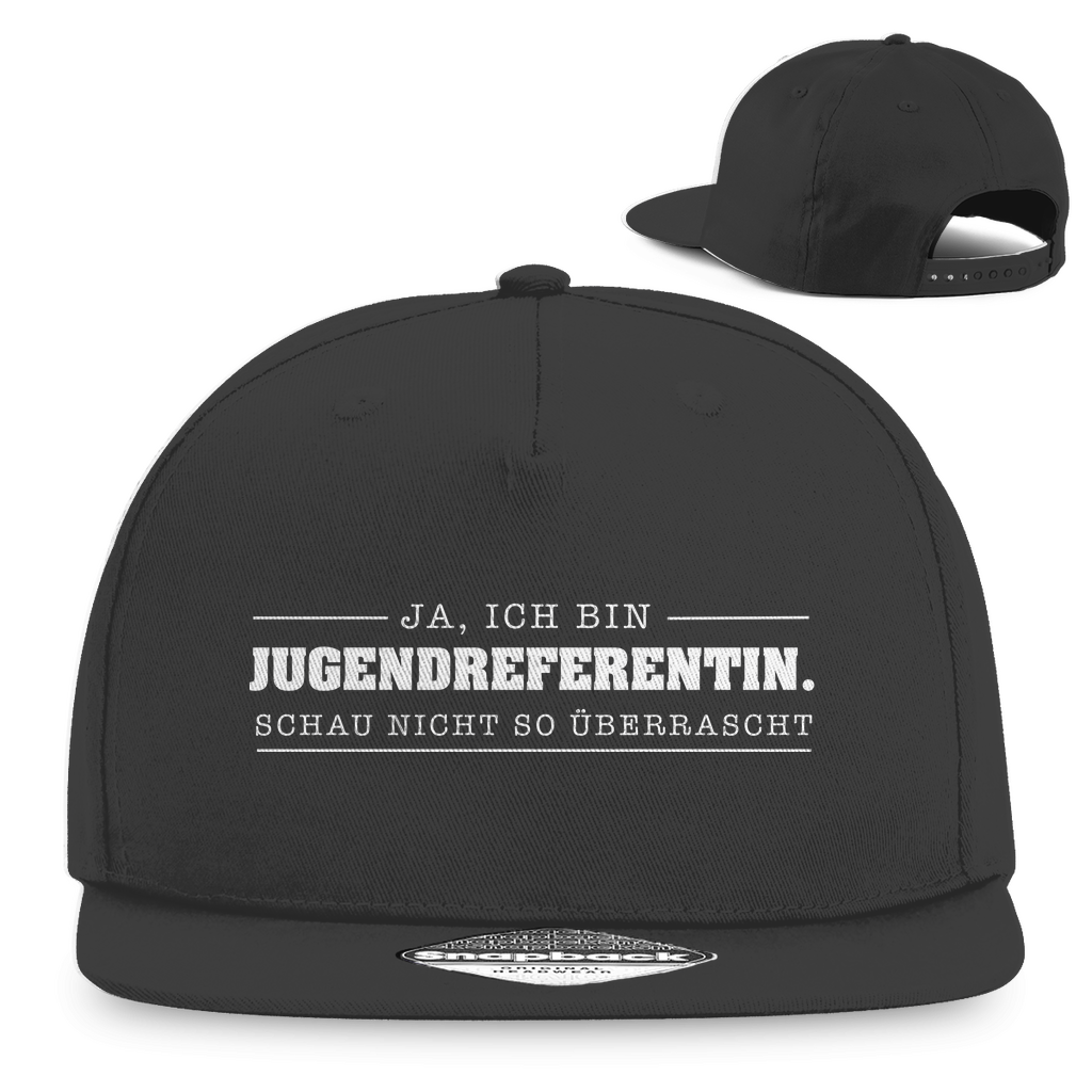 Ja ich bin Jugendreferentin schau nicht so überrascht christliche Snapback Cap
